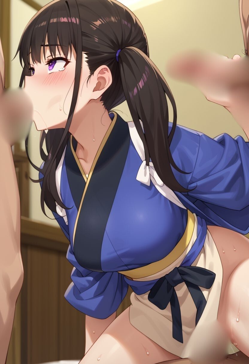 ヒロイン乱交BOX〜井上た〇な（和服）〜 - サンプル画像 5