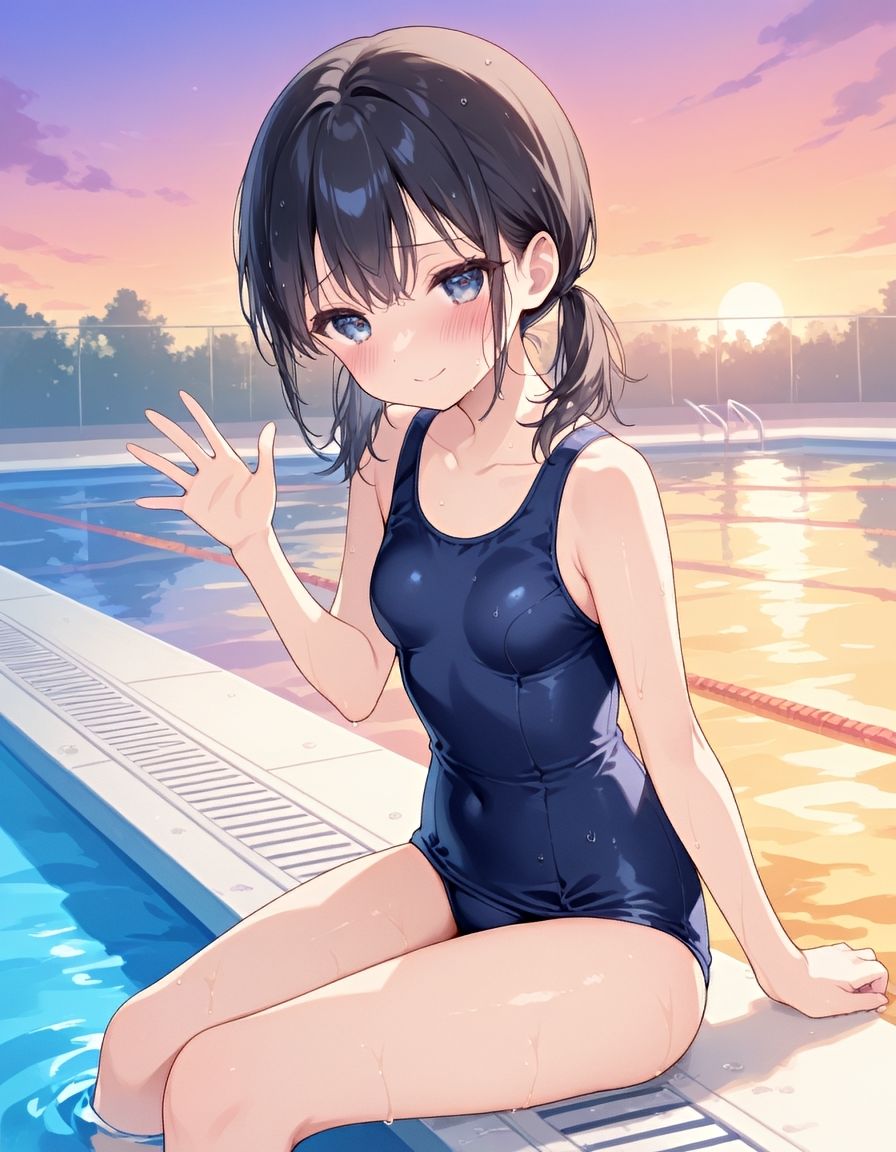 『黒髪カノジョと、ひみつのなつやすみ。vol.3』〜部活で覗いた、君の秘密 〜 - サンプル画像 1