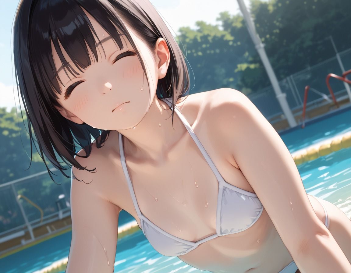 海ナンパで素人ロリをお持ち帰り - サンプル画像 10