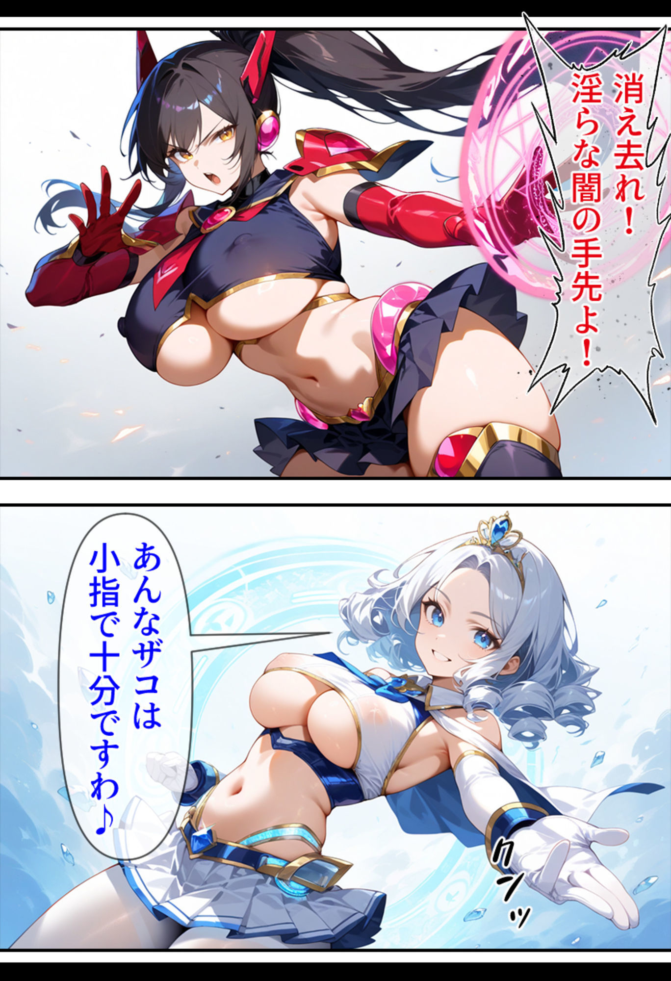 神聖戦姫セレスギア〜絶対服従！！AV契約魔法の罠〜 - サンプル画像 1
