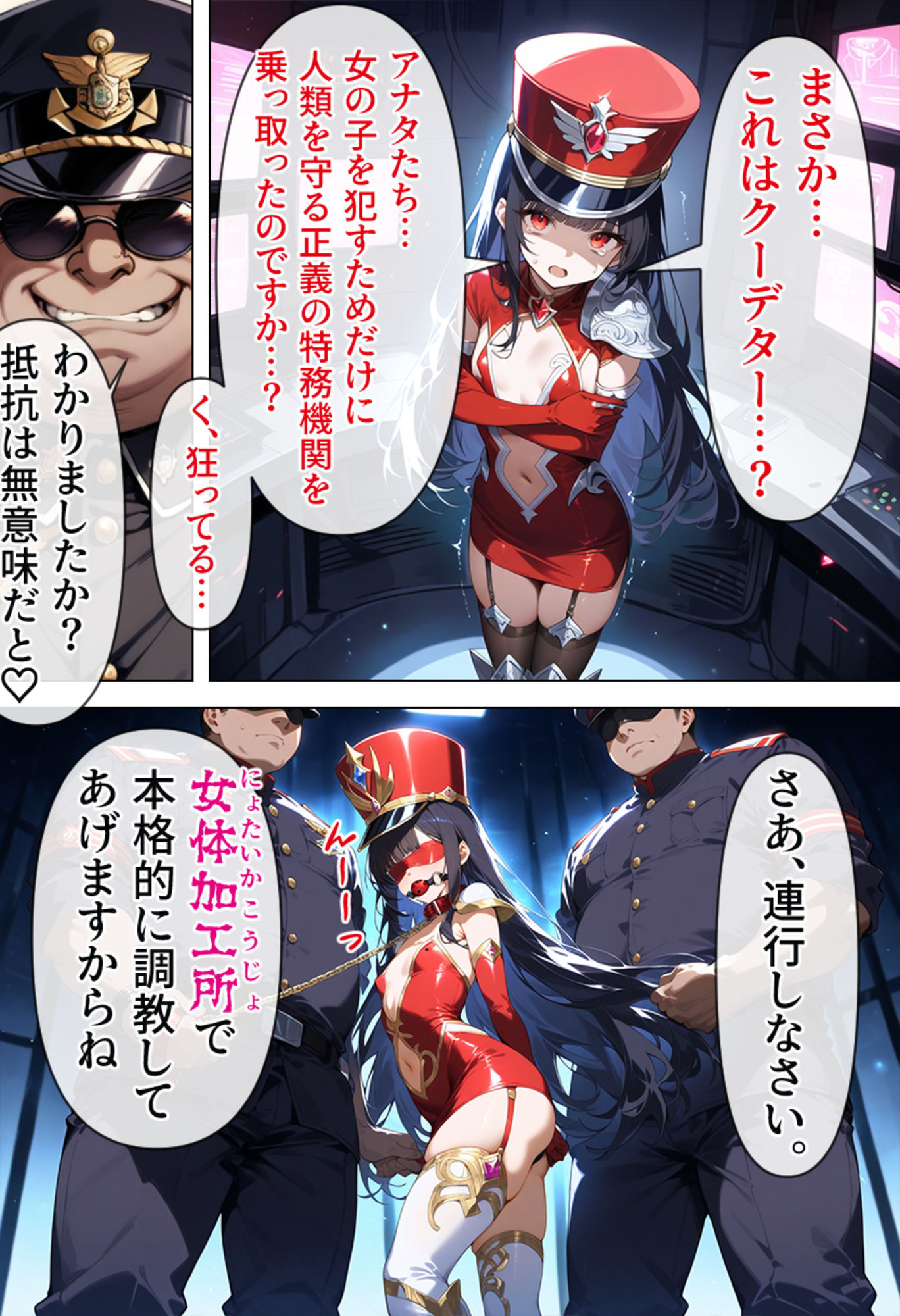 神聖戦姫セレスギア〜絶対服従！！AV契約魔法の罠〜 - サンプル画像 3