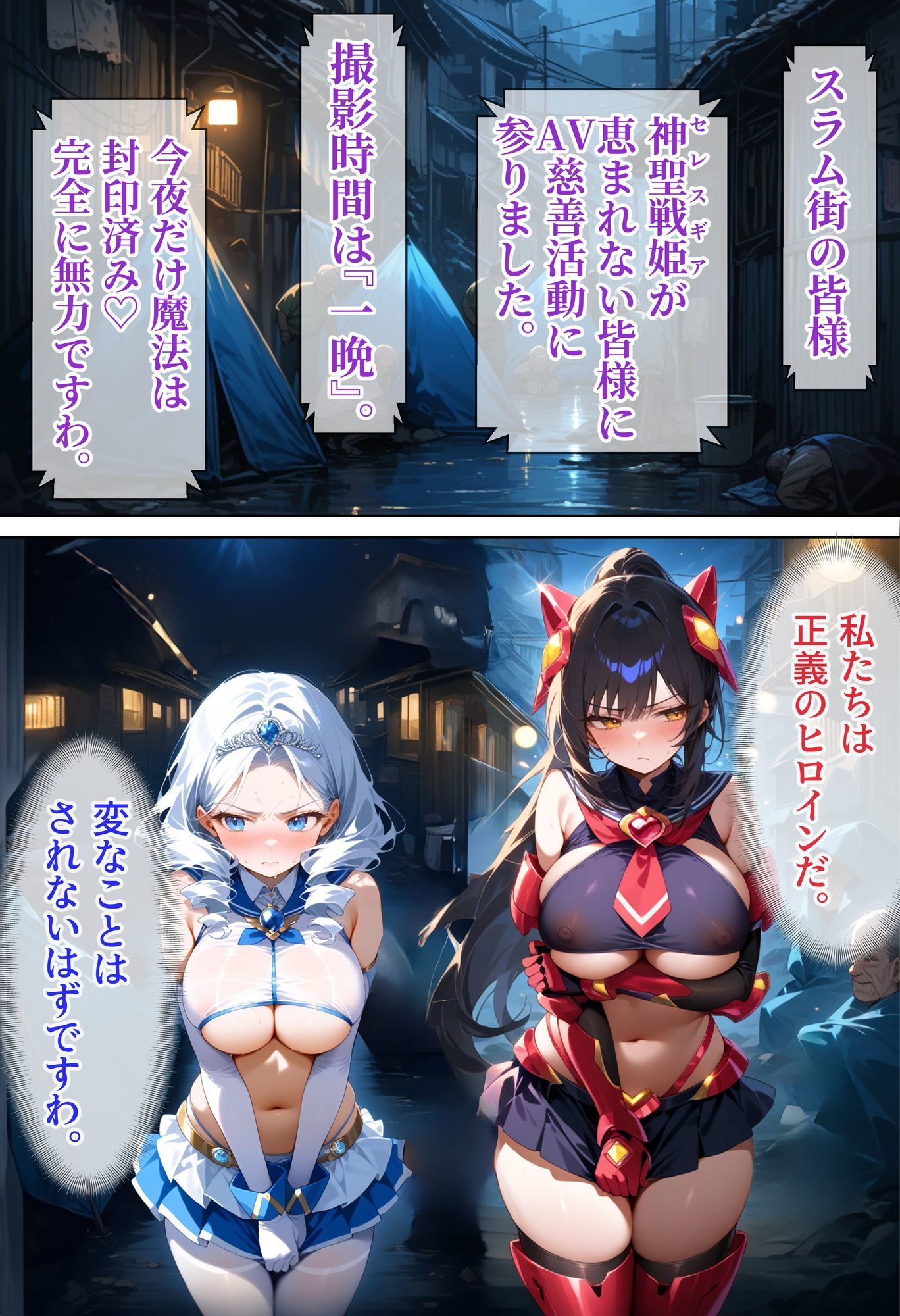 神聖戦姫セレスギア〜絶対服従！！AV契約魔法の罠〜 - サンプル画像 8