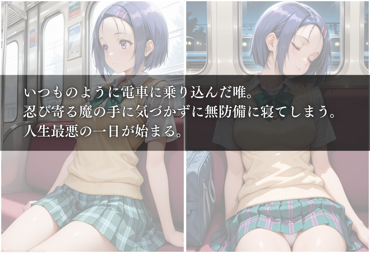 電車痴●  『痴●to LOVEる』〜西蓮寺春菜編〜 - サンプル画像 1