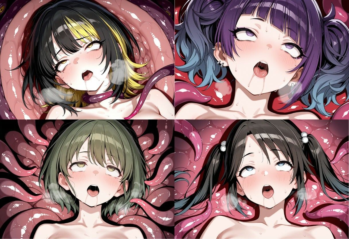 アイドル触手姦 - サンプル画像 10