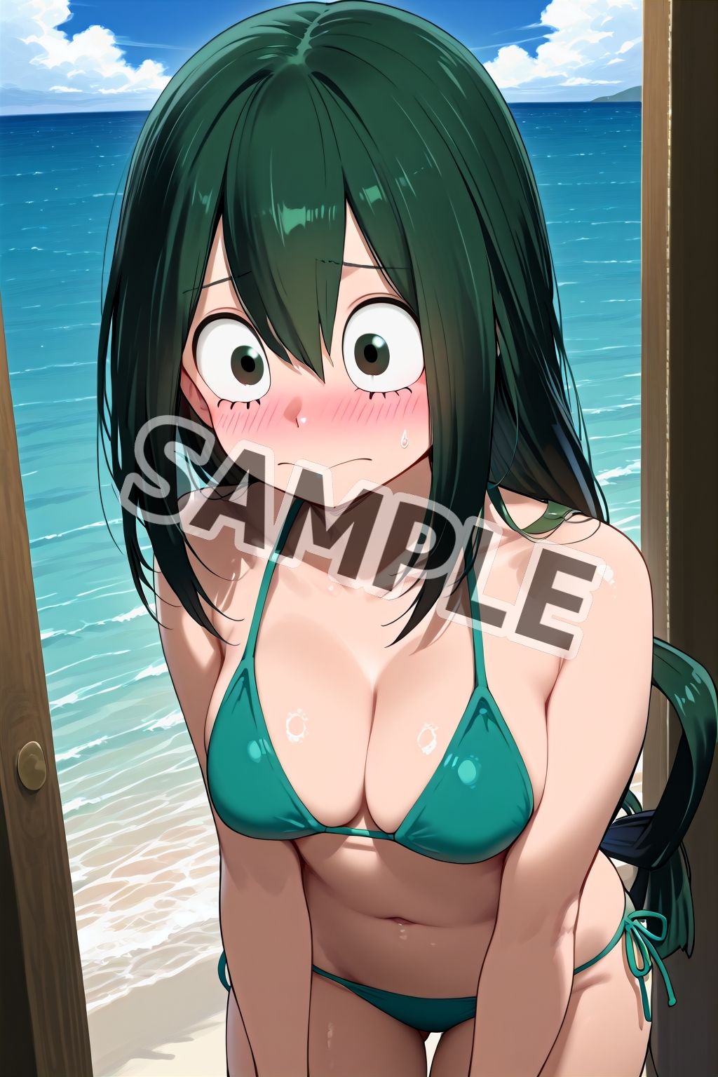 ヒーロー女子のスケベな活動〜蛙吹●雨編〜 - サンプル画像 4