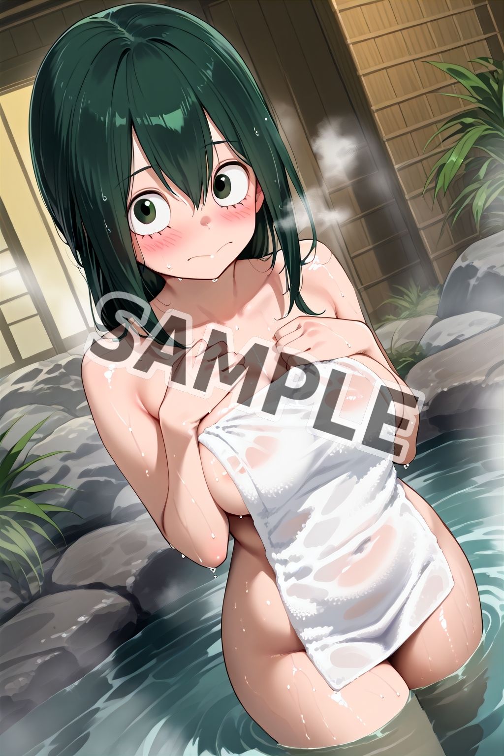 ヒーロー女子のスケベな活動〜蛙吹●雨編〜 - サンプル画像 5