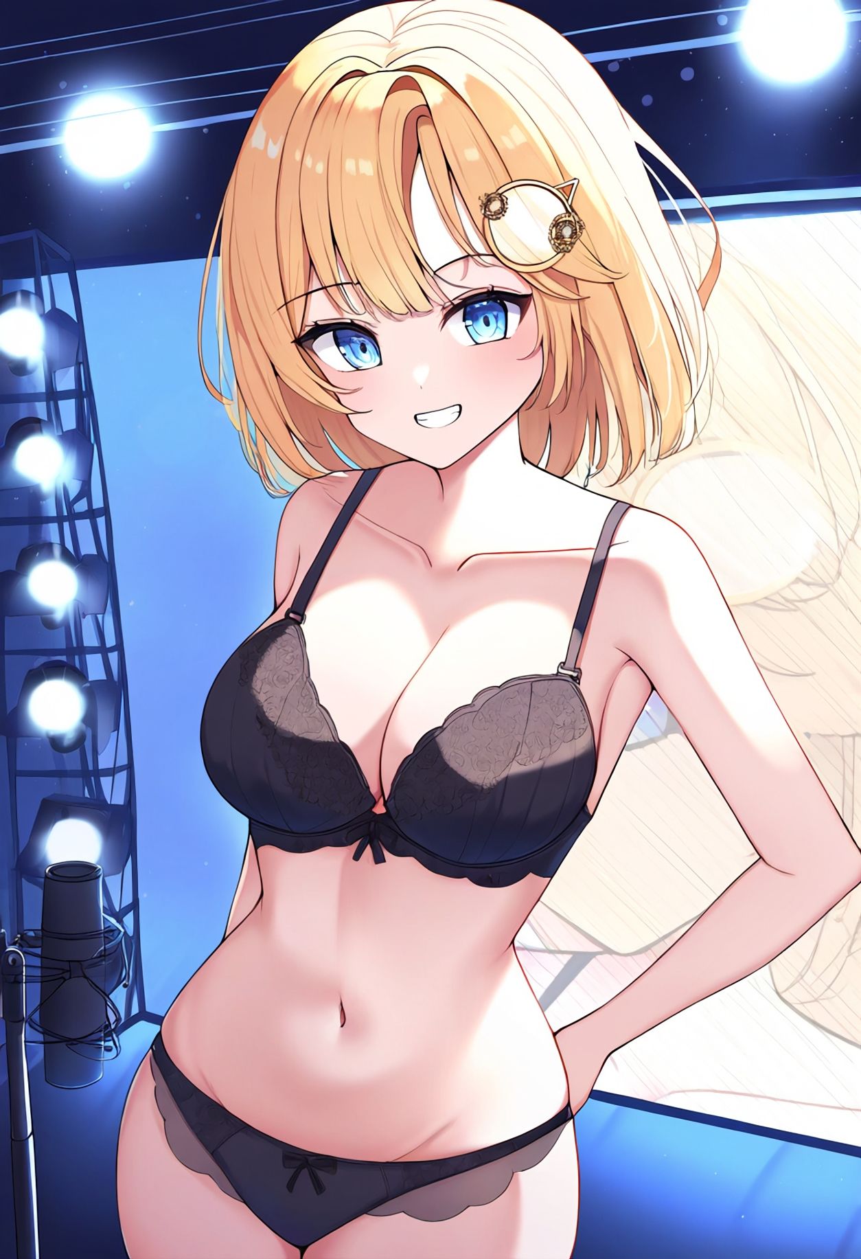 【買い切り版】バーチャル衣装故障で羞恥アメリア（English translation included） - サンプル画像 7