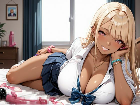 淫乱学園  欲求不満のヤリ●ン黒ギャルをハメまくり性教育 - サンプル画像 6