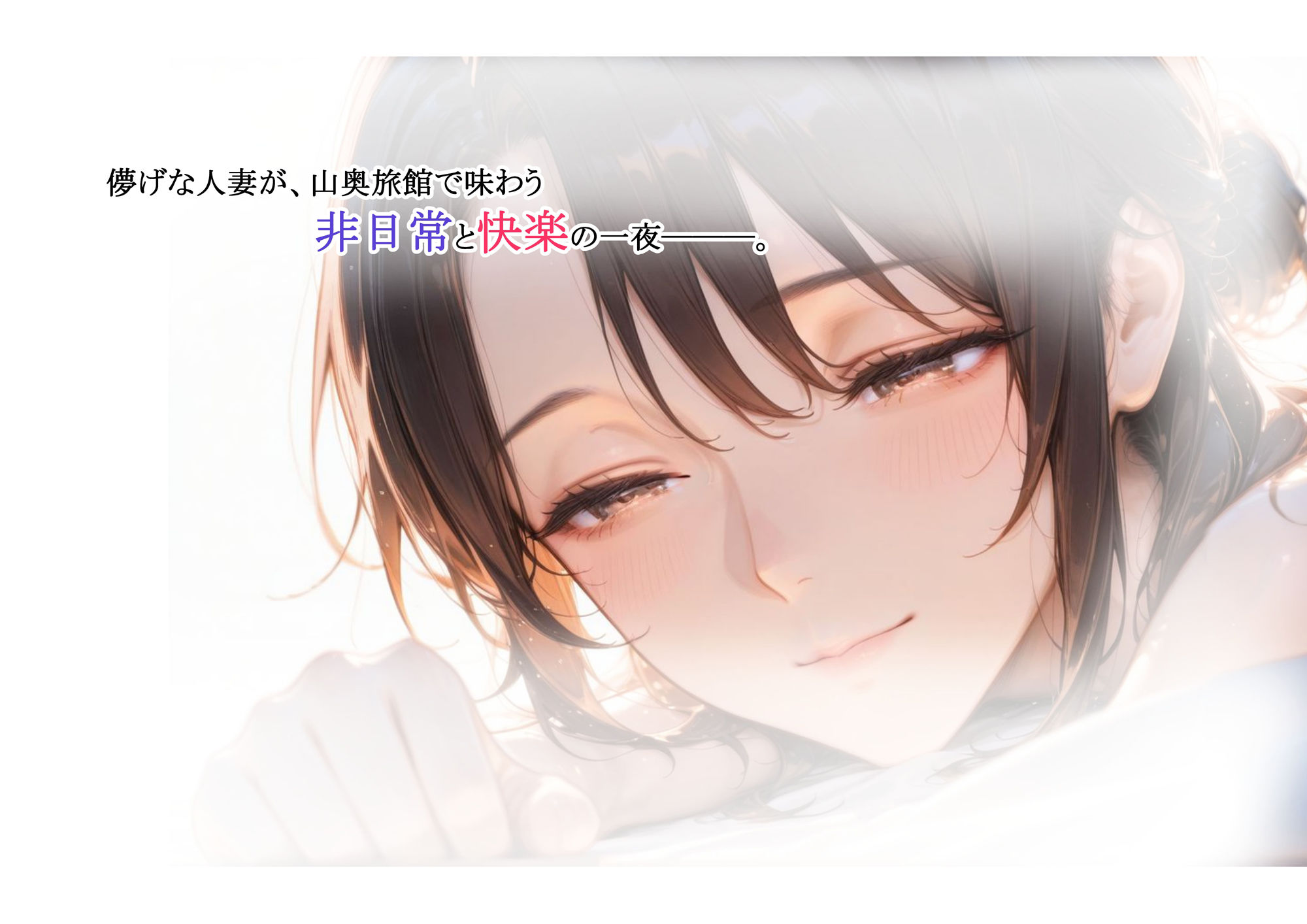 ダウナー人妻、山奥の旅館で一日仲居バイトで宿泊客と誰にも言えない逢瀬を楽しむ - サンプル画像 5