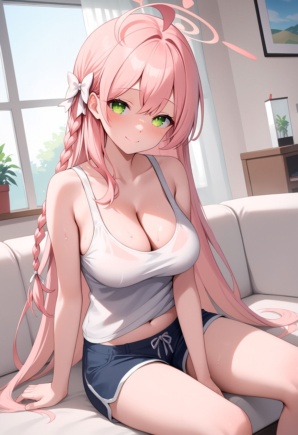 ハナコとイチャラブ純愛えっち。 - サンプル画像 2