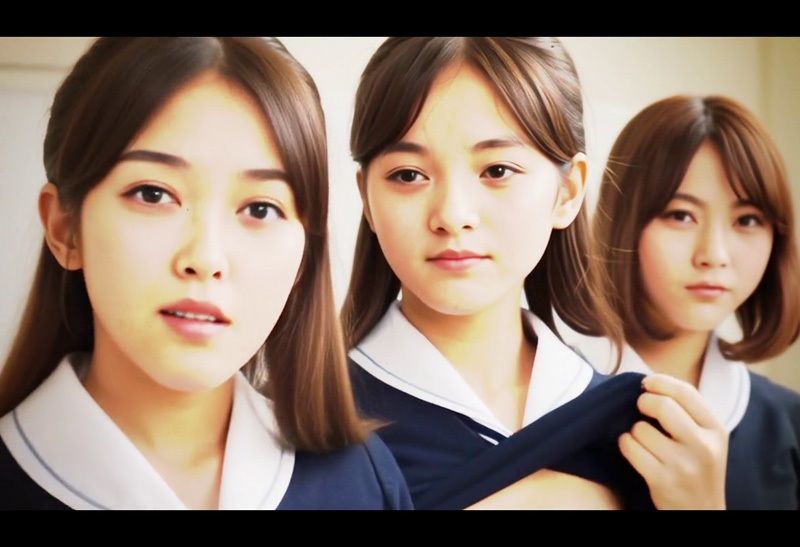 AI動画〜昭和の原風景〜飴あげるからオッパイ見せてよ - サンプル画像 8