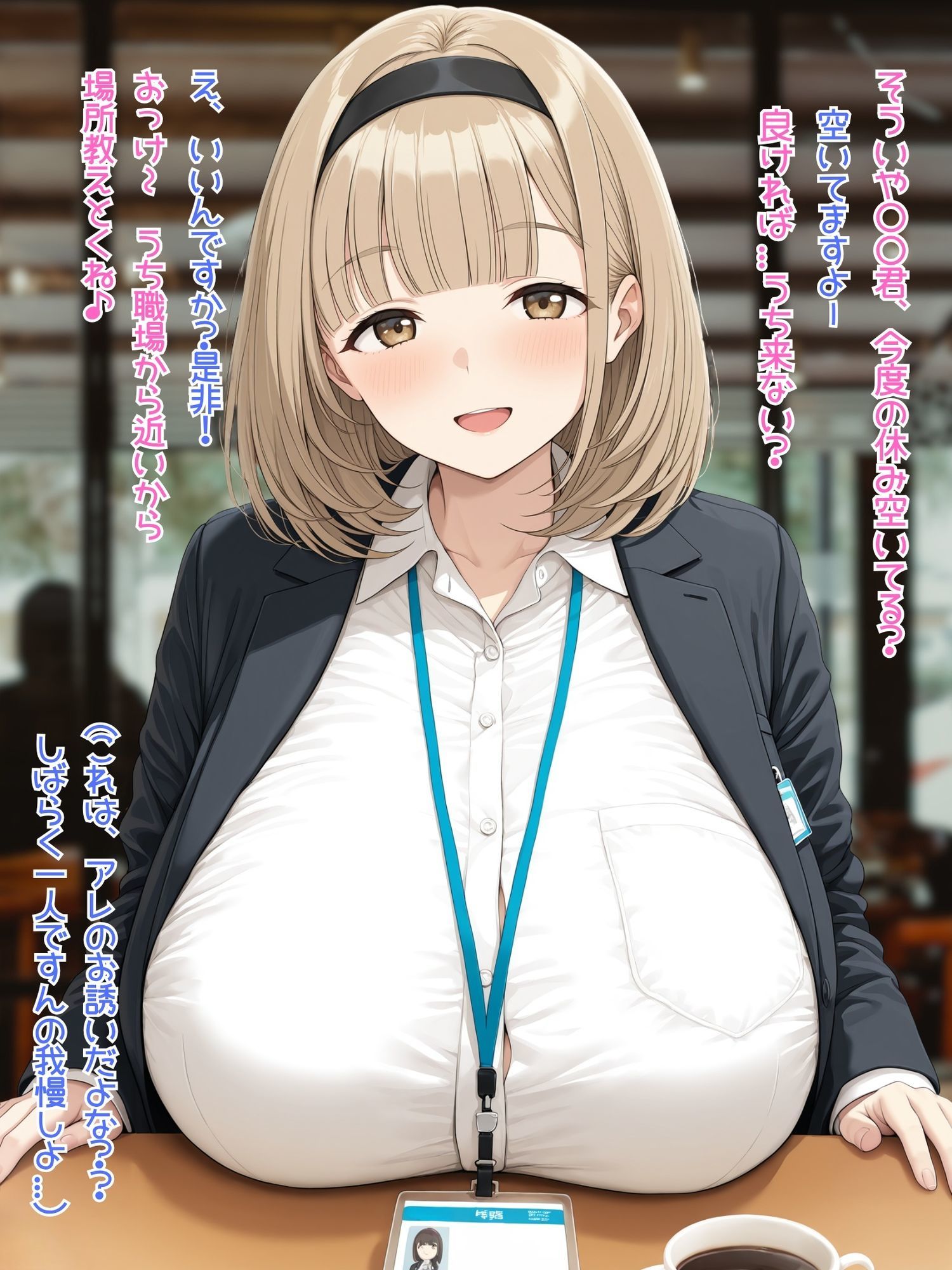 元・童貞の俺は爆乳先輩のお家に招かれる。 - サンプル画像 2