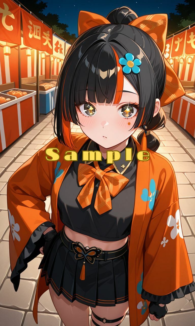 蝶◯はなびとお祭りデート♪♪ - サンプル画像 2