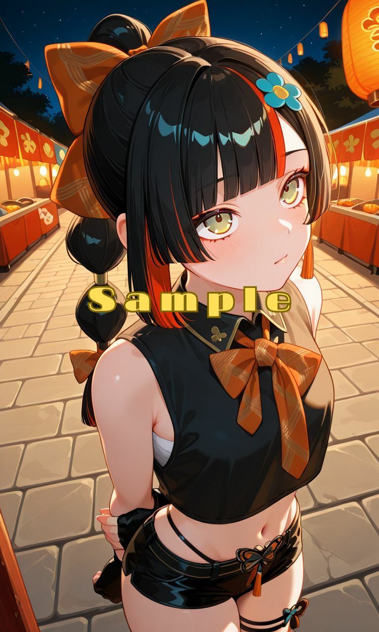 蝶◯はなびとお祭りデート♪♪ - サンプル画像 3