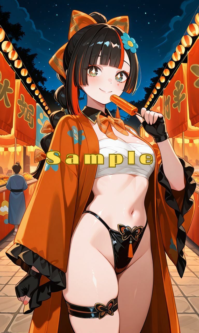 蝶◯はなびとお祭りデート♪♪ - サンプル画像 4