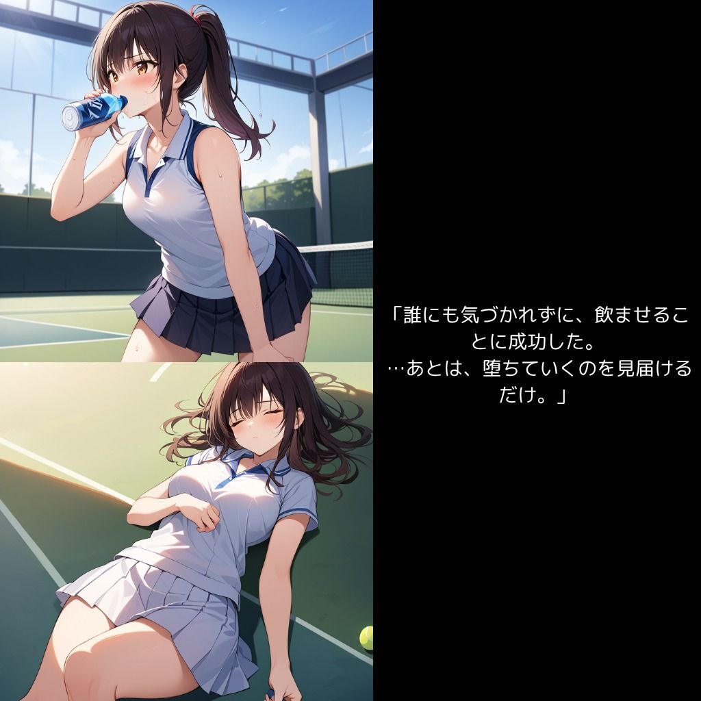 狙われた女子テニス部 - サンプル画像 2