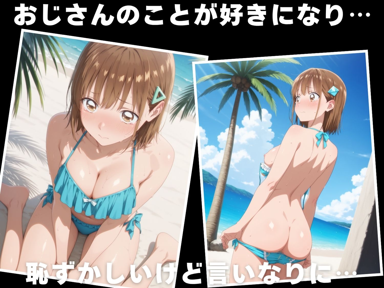 【催●・水着・妊娠】鹿● 千夏 - サンプル画像 3