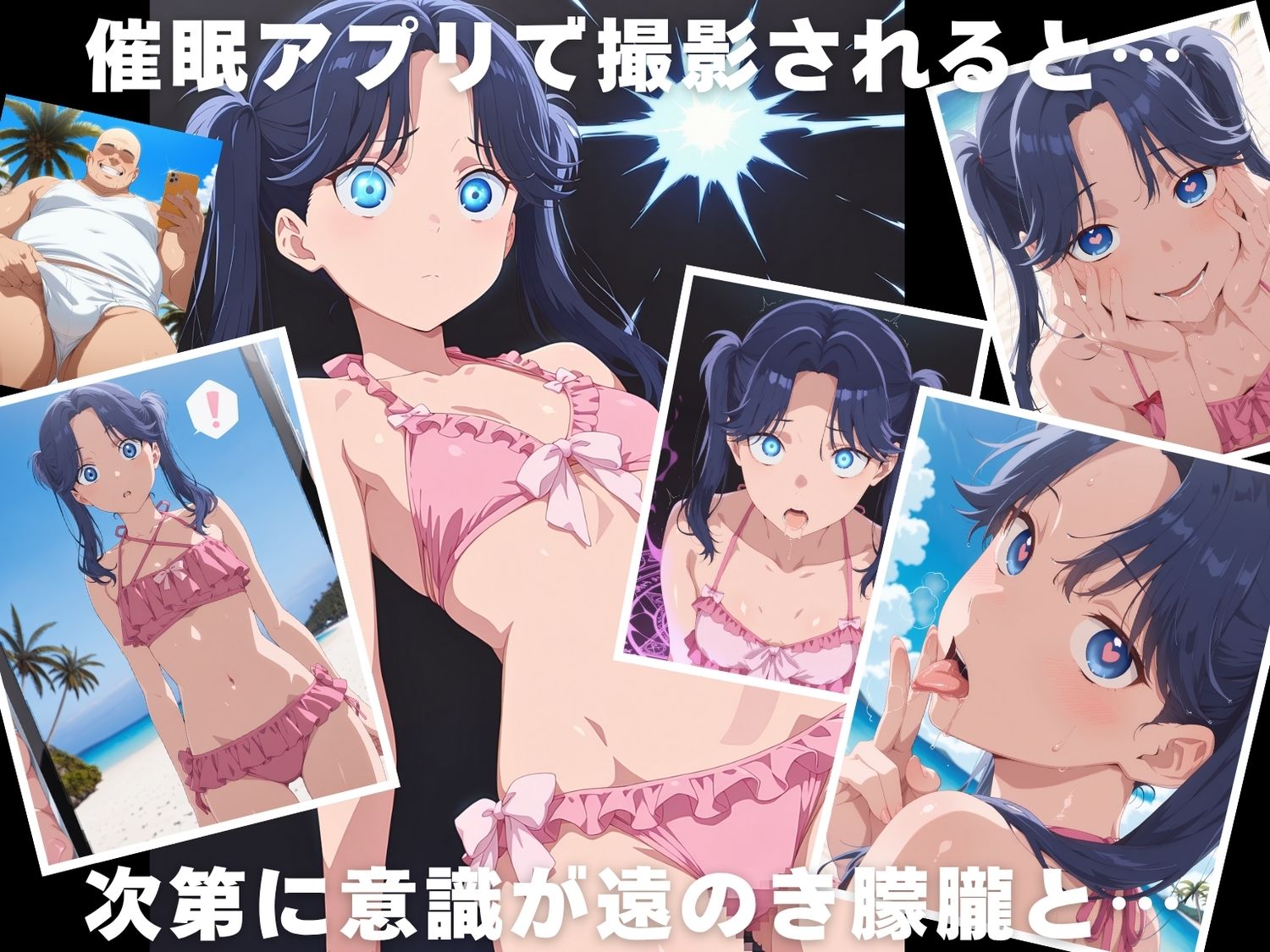 【催●・水着・妊娠】守● 菖蒲 - サンプル画像 2