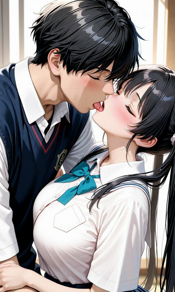 女子校生  種付プレスでイキ狂い - サンプル画像 3