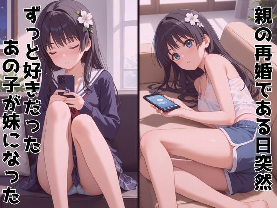 ずっと好きだった同級生が義妹になってイチャイチャHする話  佐〇涙子 - サンプル画像 1