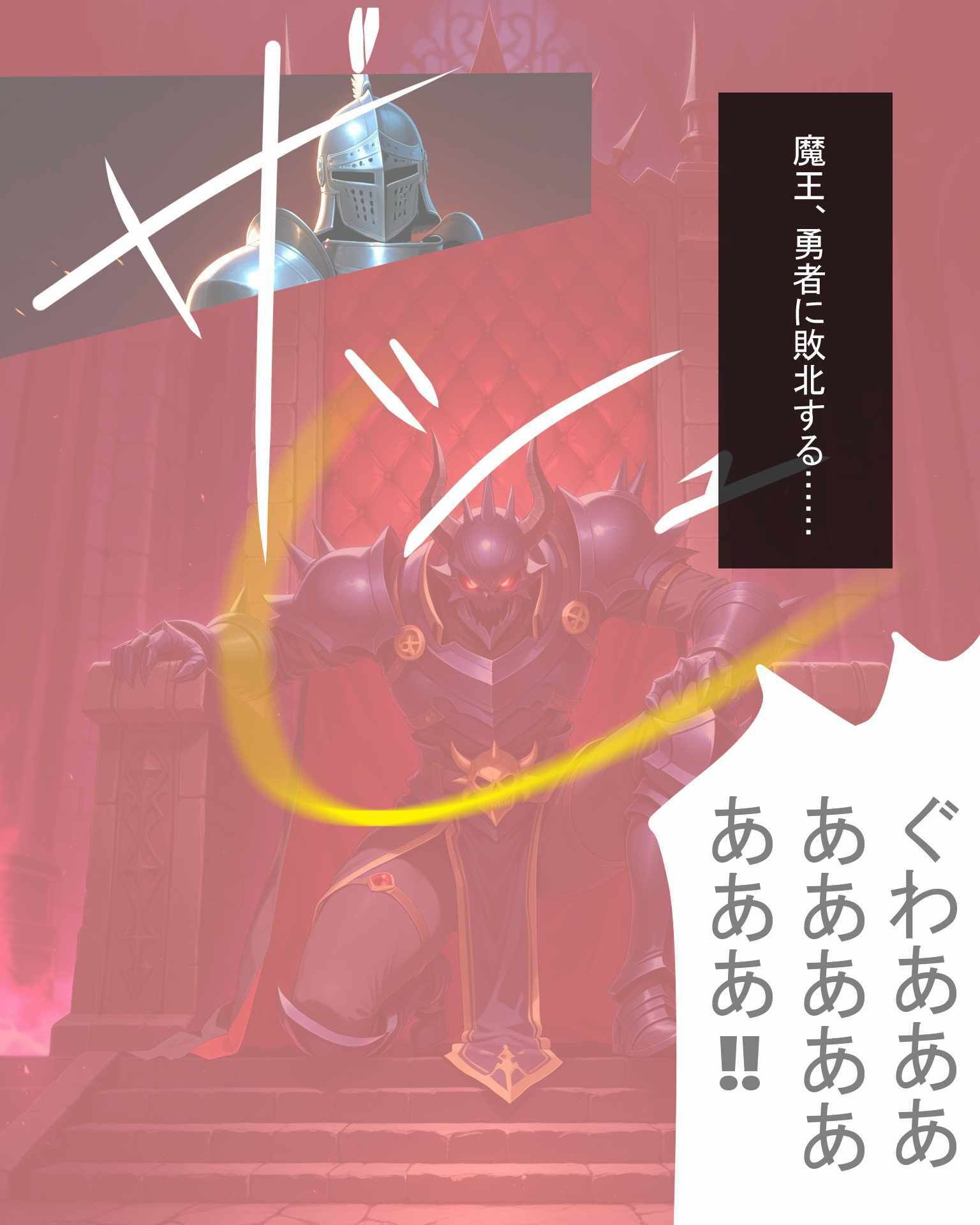 魔王様、勇者の母に種付けする - サンプル画像 1