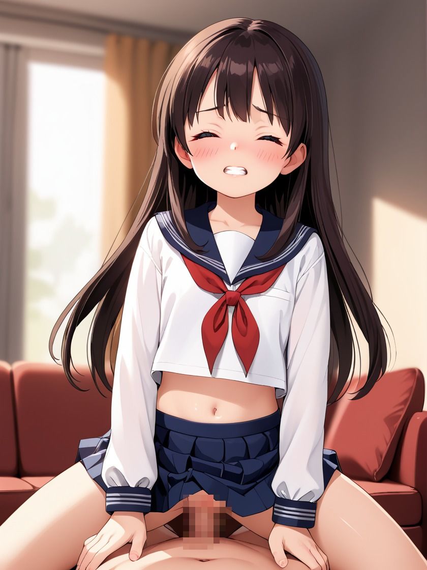妹の制服姿がエロすぎる - サンプル画像 8