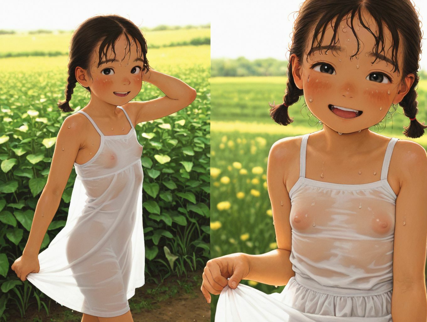 夏の思い出 いなか編 - サンプル画像 1