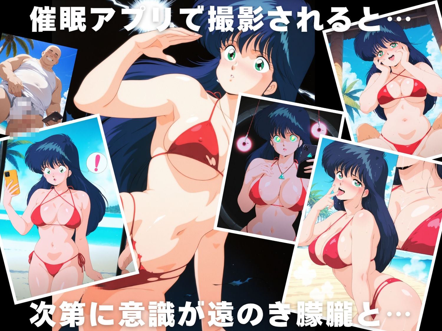 【催●・水着・妊娠】きまぐれオ●ンジ☆ロード  鮎川 ま●か - サンプル画像 2