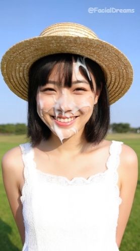 顔射後の余韻 - デート編 Vol.3 - サンプル画像 1