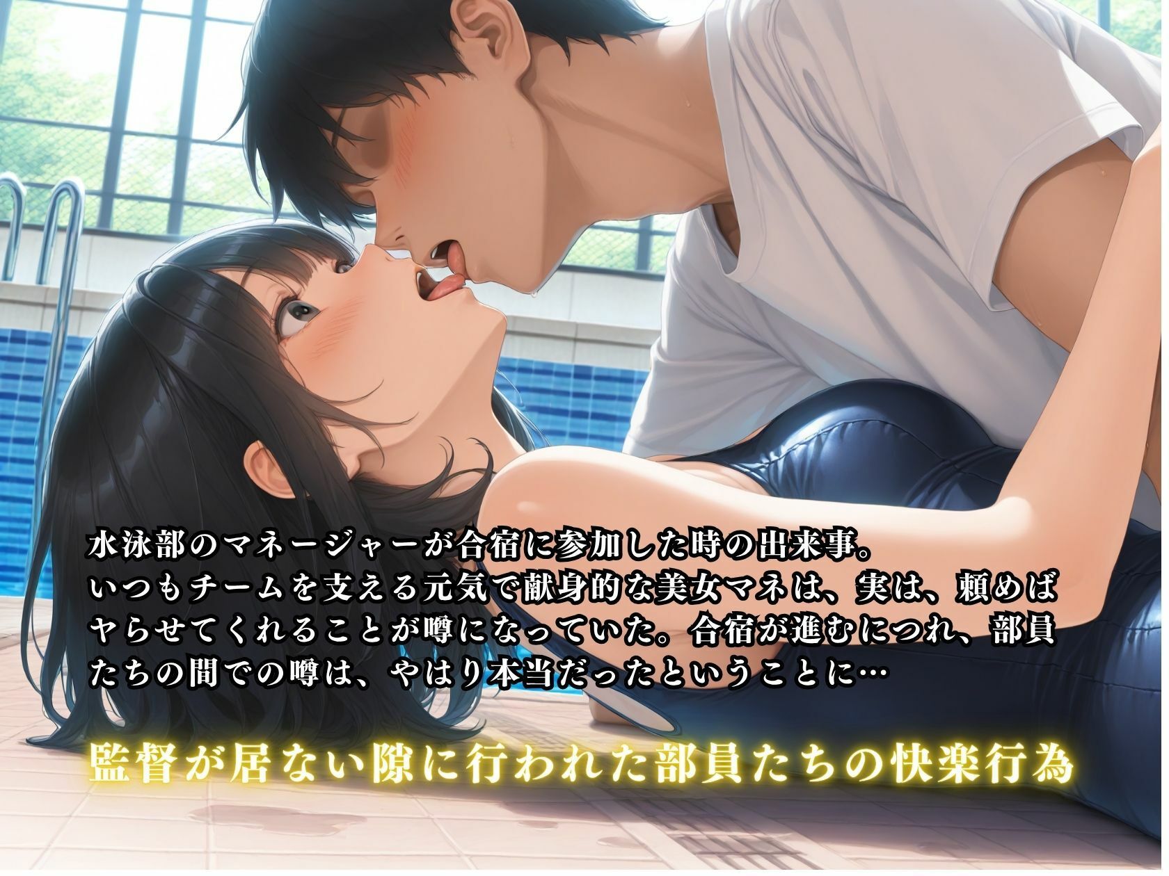 合宿で即ハメ穴兄弟  ヤリマン女子マネージャー - サンプル画像 2