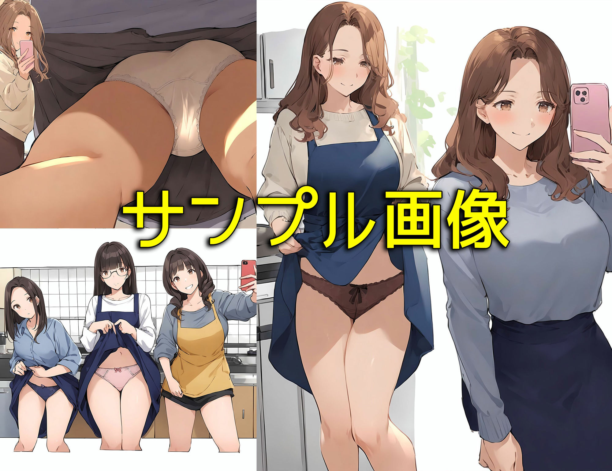 なんで僕の友達のママは下着を見せてくるんだろう5  自撮り大好き編 - サンプル画像 7