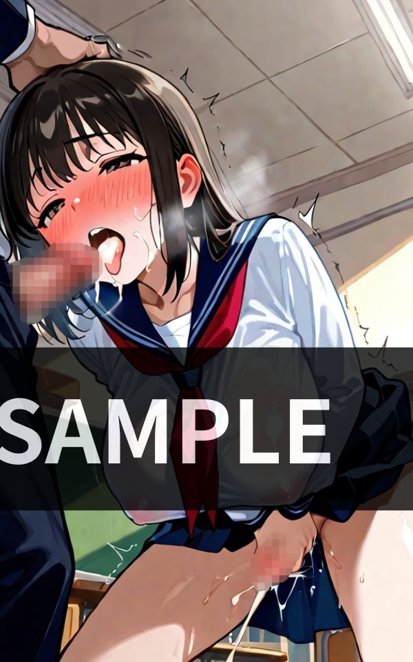 男の娘が オナニー始めて 学級崩壊した - サンプル画像 3