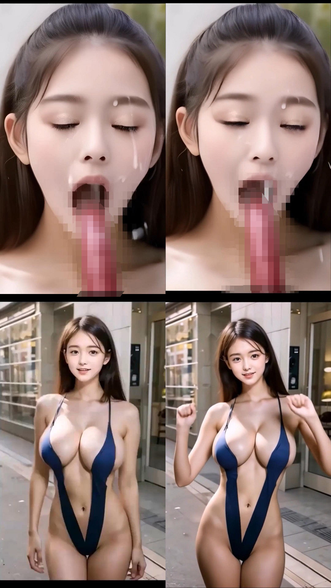 厳選！実写系！かわいい水着ダンス美女のSEX動画6 - サンプル画像 4