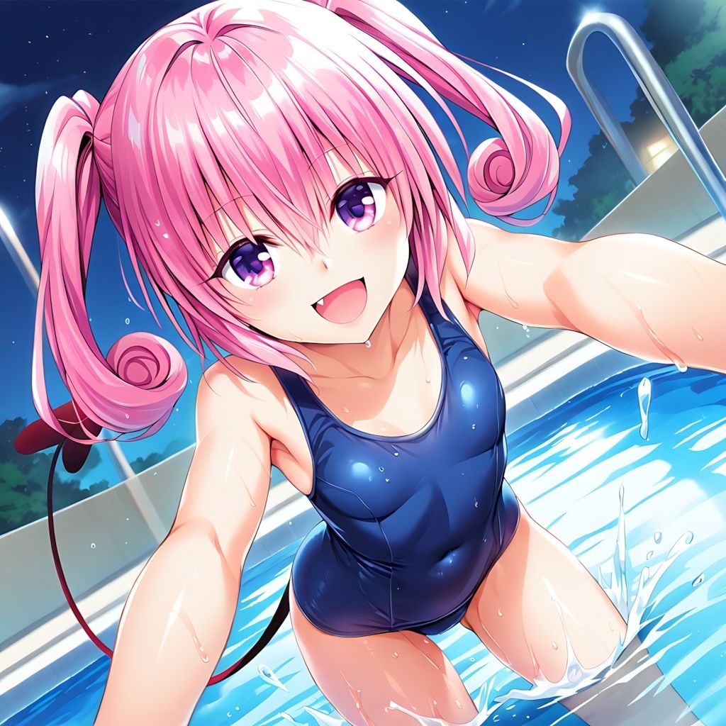 Toloveる プールでスク水SEX！【500P】 - サンプル画像 3