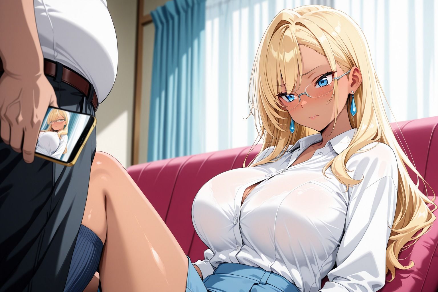 ギャルの身体をきもおじがハメ撮り調教 - サンプル画像 3