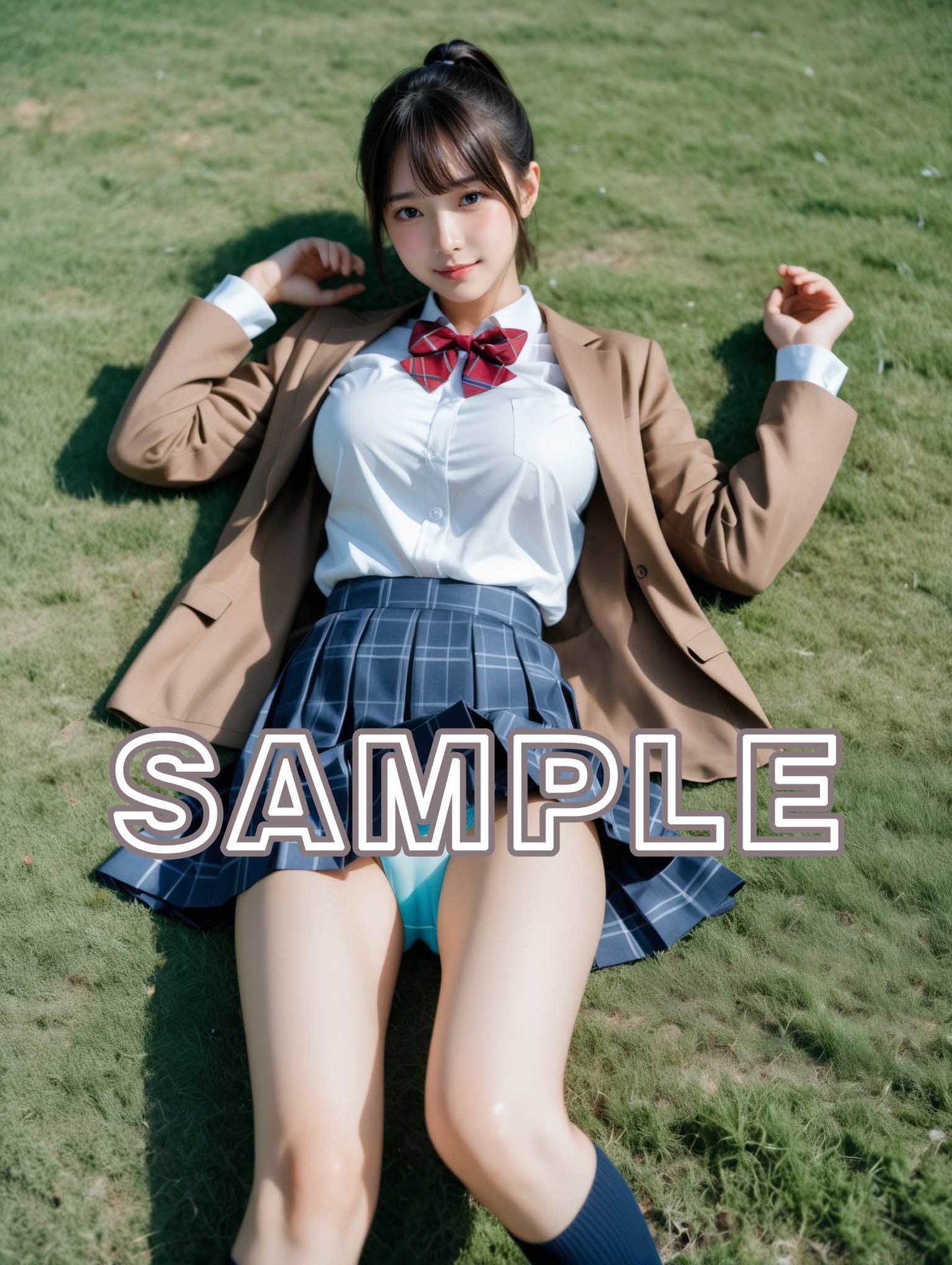 見せたがり女子校生 制服の誘惑 Vol.3 - サンプル画像 9