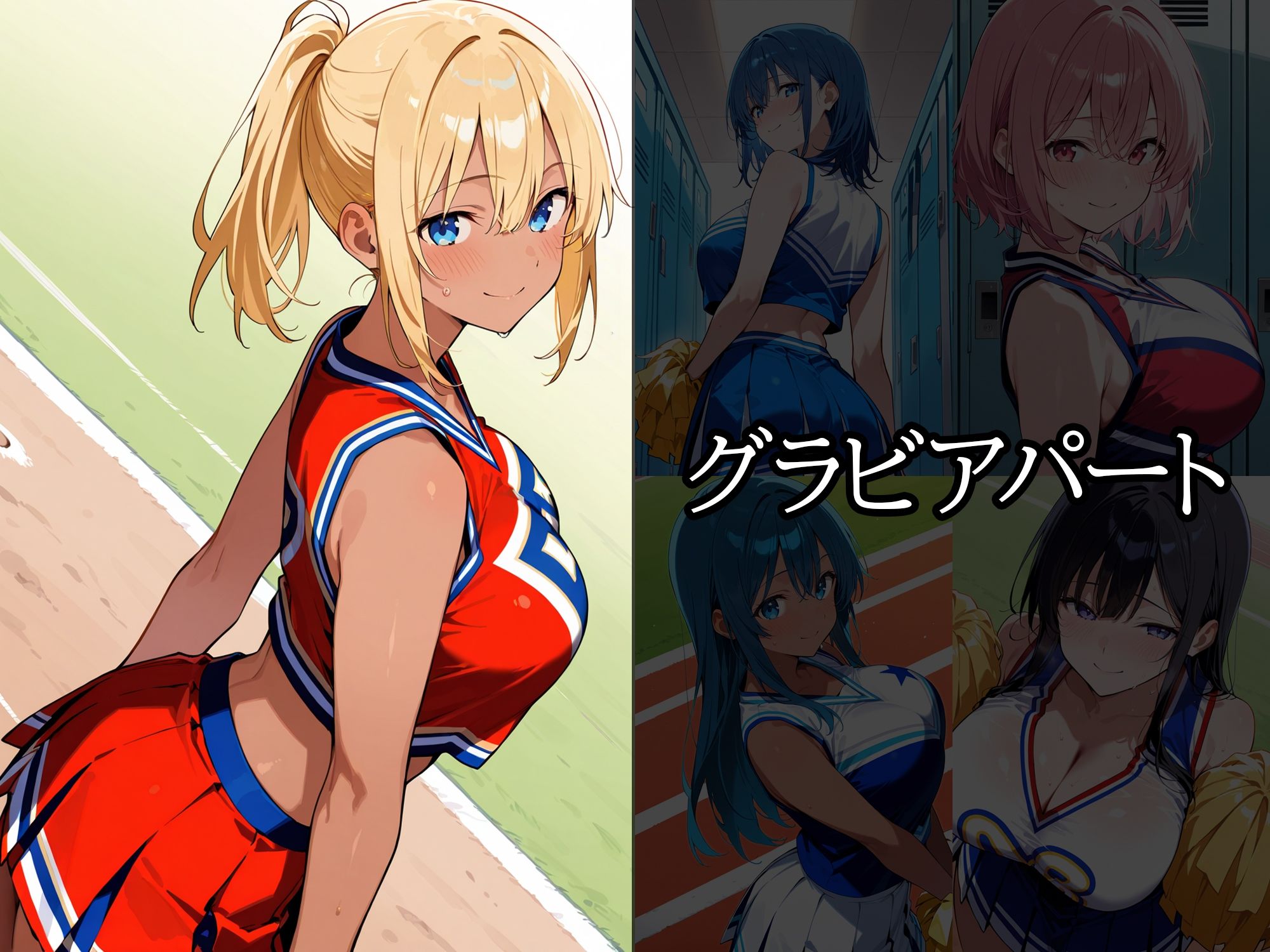 【セリフ入有】 チアガール 〜秘密の応援〜 - サンプル画像 2