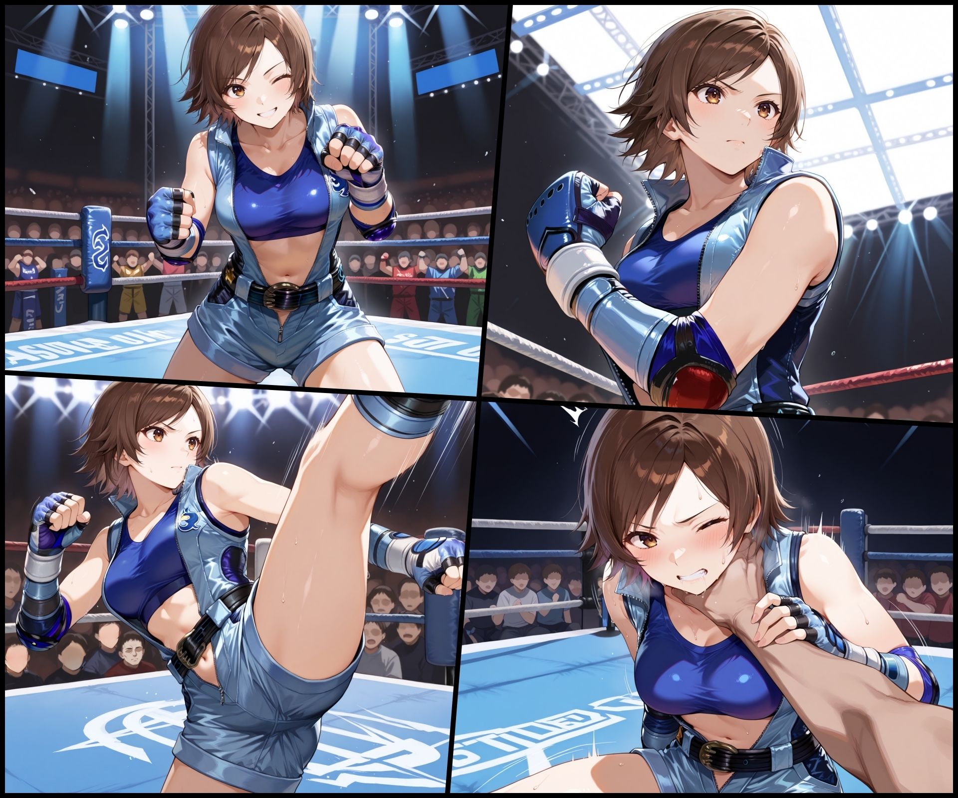 地下格闘技大会 風〇飛鳥編 - サンプル画像 2