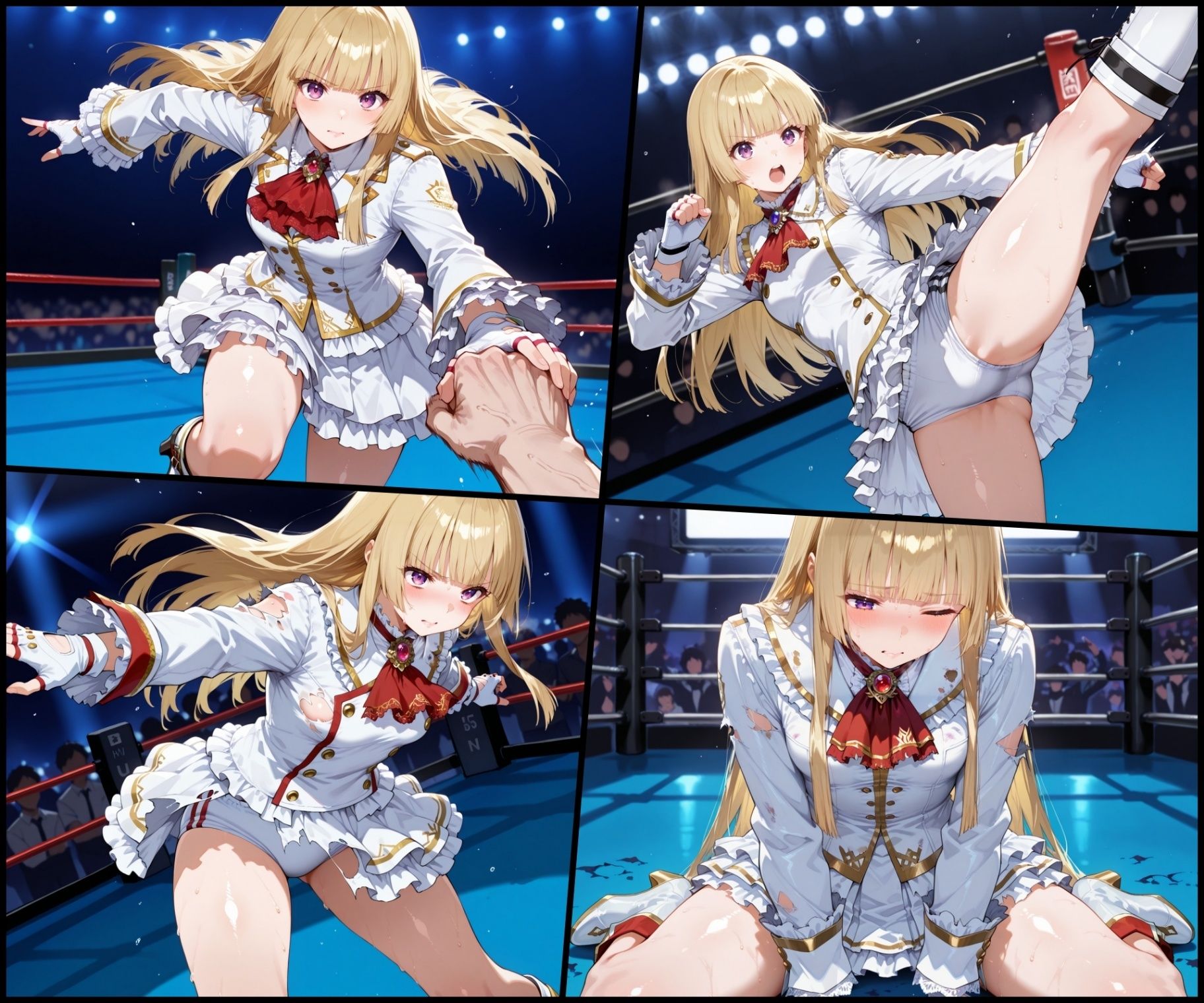 地下格闘技大会 エ〇リ・ド・ロシュフォール編 - サンプル画像 3