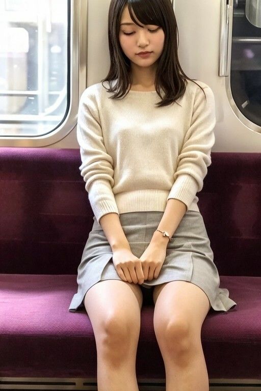 Generated Girls Collection vol.26 電車編10 - サンプル画像 2