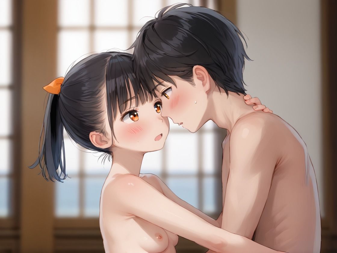 見て  挿れて  つるぺた少女の日常  〜初めての中出しお泊り会2〜 - サンプル画像 3