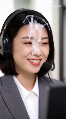 顔射後の余韻 - OL編 Vol.3 - サンプル画像 1