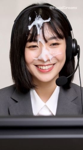 顔射後の余韻 - OL編 Vol.3 - サンプル画像 5