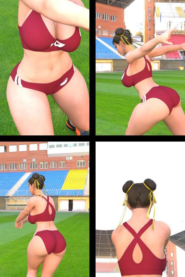 元祖中華女性格闘家 チュンリー（春麗）の写真集 麗しき春_08 - サンプル画像 1