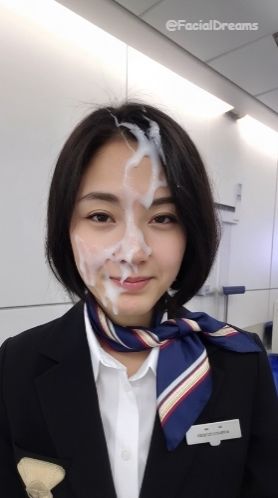 顔射後の余韻 - CA編 Vol.3 - サンプル画像 4