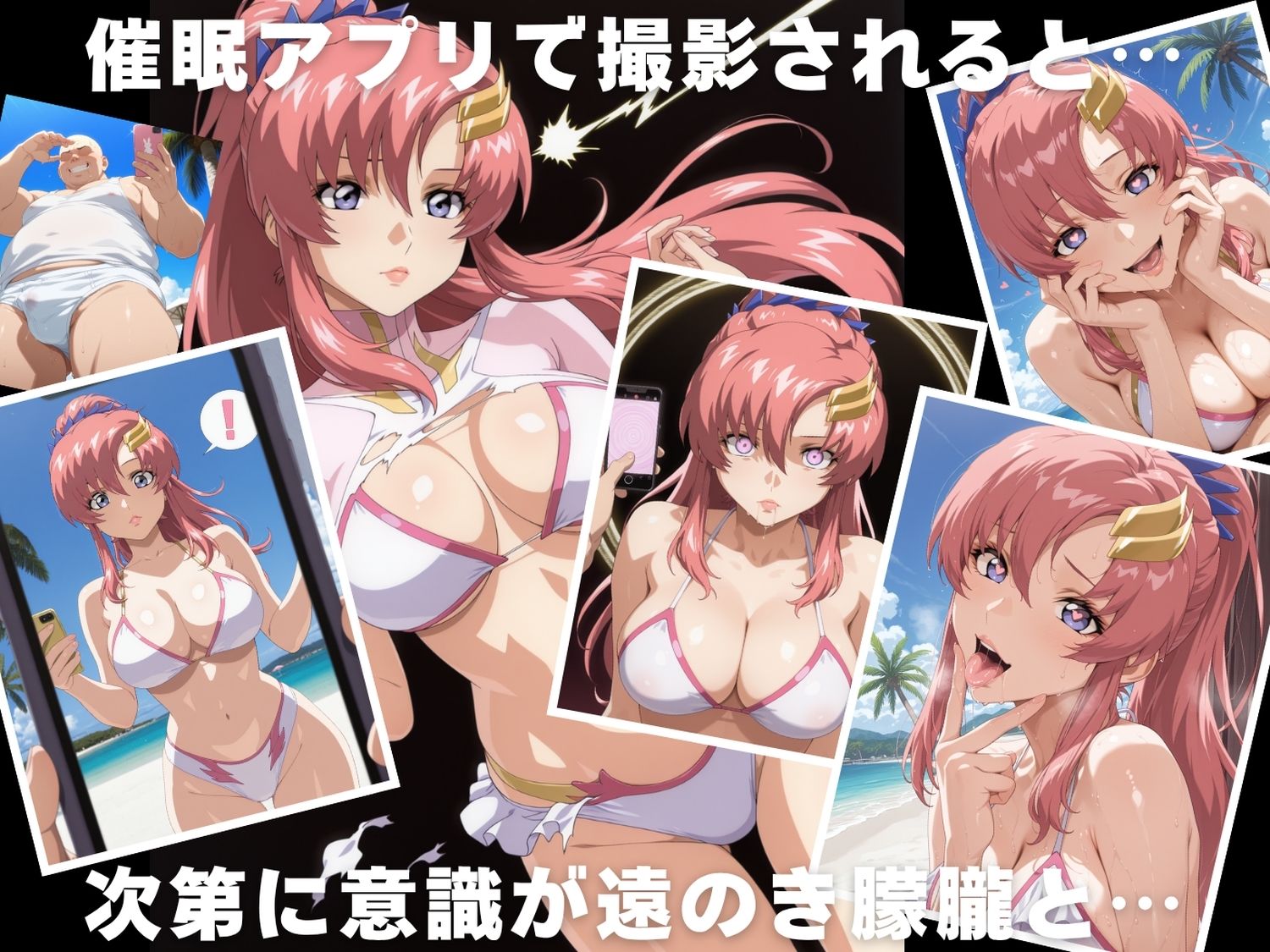 【催●・水着・妊娠】ラ●ス・クライン - サンプル画像 2