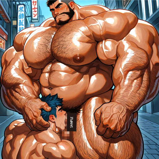 ガチムチ・マッチョ・ガチポチャゲイCG集61 - サンプル画像 2