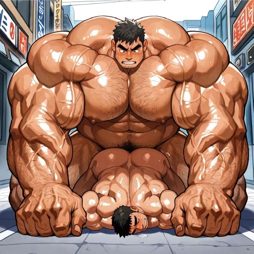 ガチムチ・マッチョ・ガチポチャゲイCG集61 - サンプル画像 3