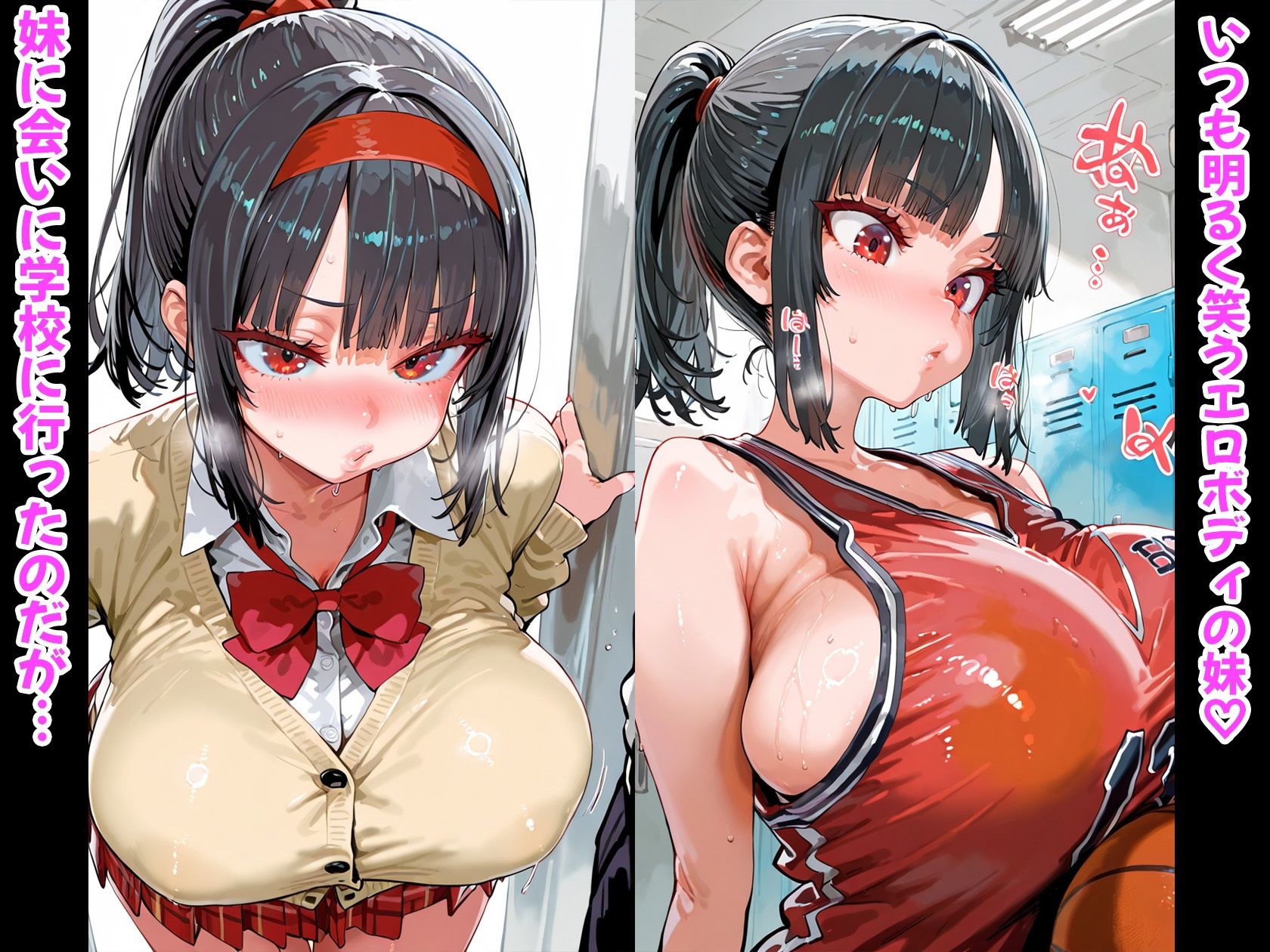 実は陽キャの妹は学校の肉便器なのです - サンプル画像 1