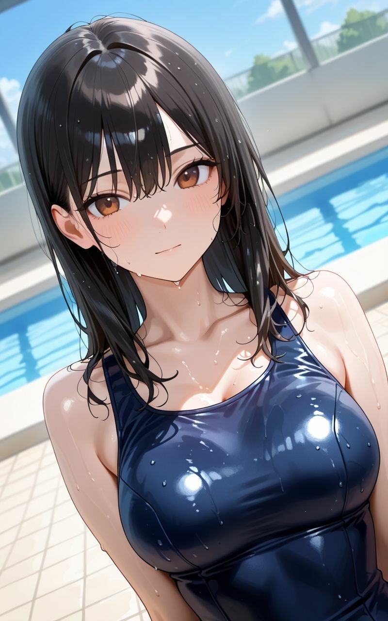 スクールラブ  性処理水泳部  女子校生 - サンプル画像 1